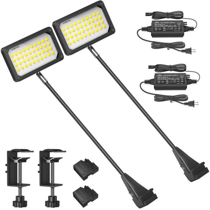14v cob tradeshow armlights 20w 2pcs arm14v 60040 020 blk 2pk 1 hitlights 40638135763184
