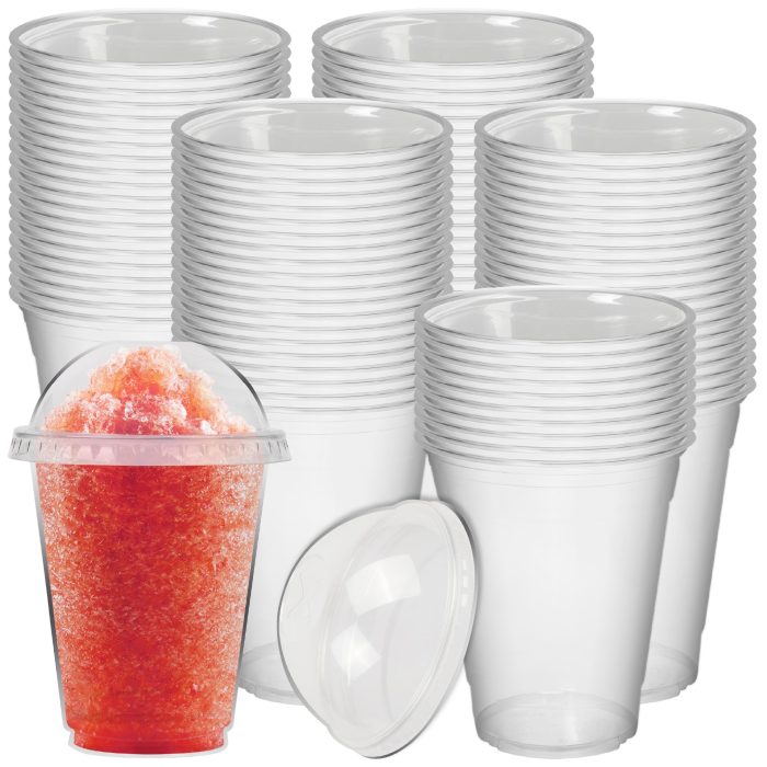 A7301 DEXLO Slush Cups with Dome Lids 12oz Listing Artboard1
