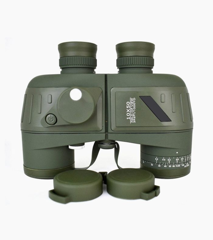apexel 10X50 HD Waterproof Binoculars with Rangefinder for Hunting