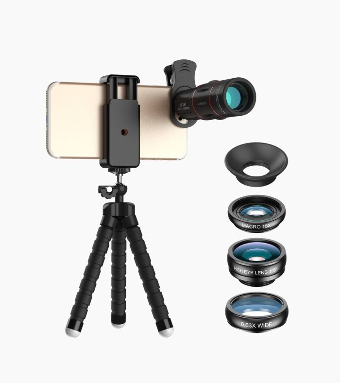 apexel 18X Telephoto 4 in 1 Lens Kit