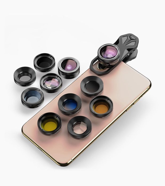 apexel DG11 11 in 1 Cell Phone Camera Optical Filter Lens Kit